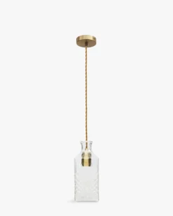 Suspension, Verre carafe, H24 Adler