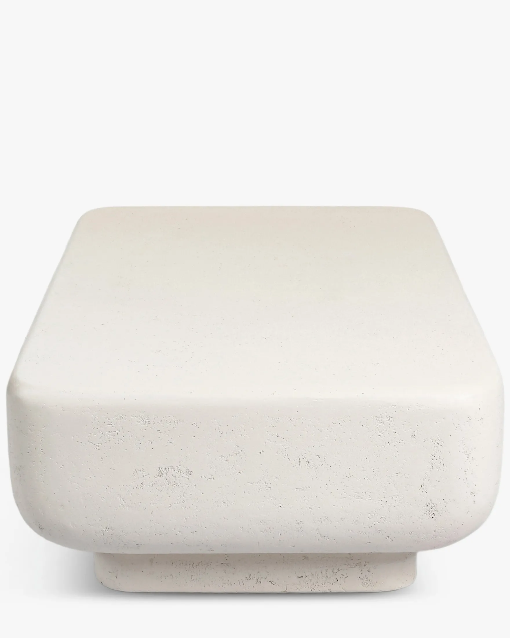 Table basse, Blanc effet ciment, L110 Lithos