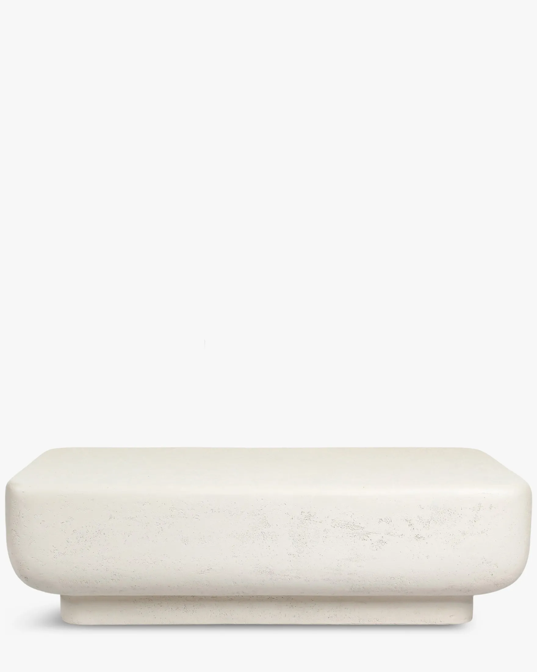 Table basse, Blanc effet ciment, L110 Lithos