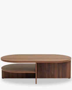 Table basse, Bois noyer, Ø120 Kyoto