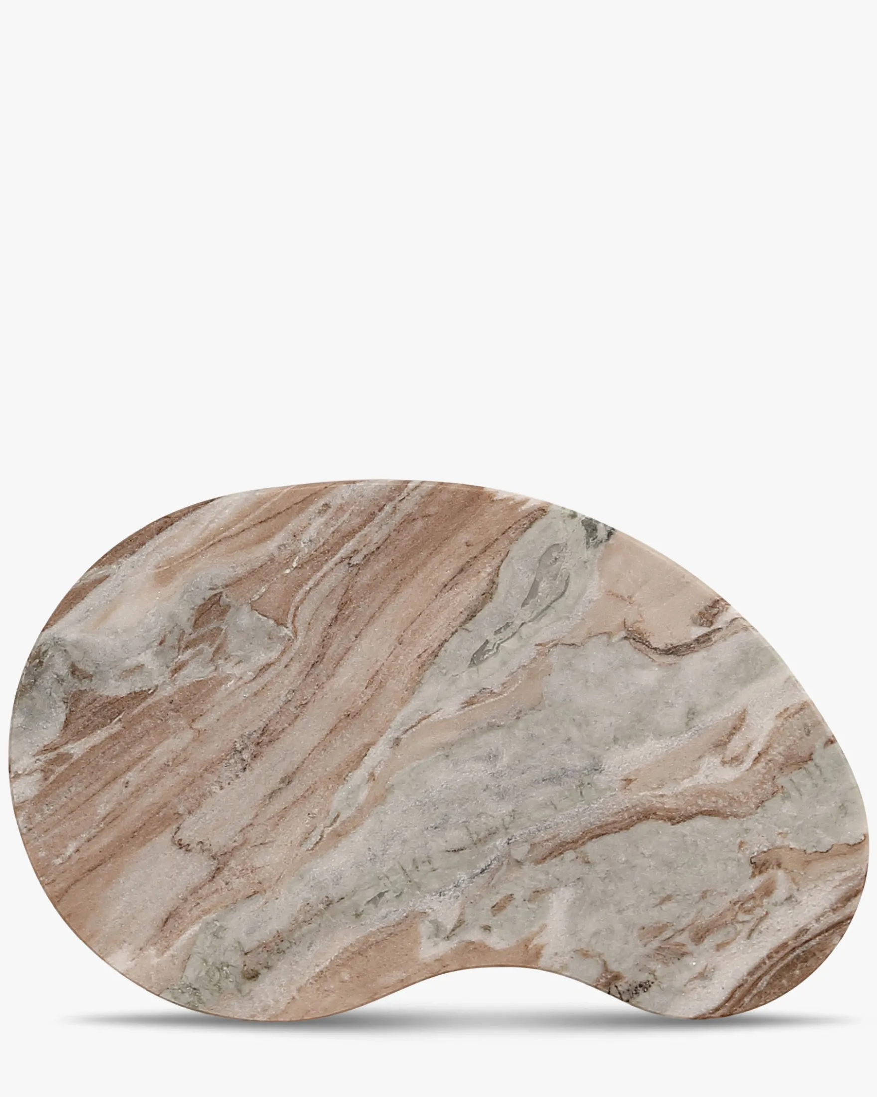 Table basse, Marbre rouge, L50 Isleta