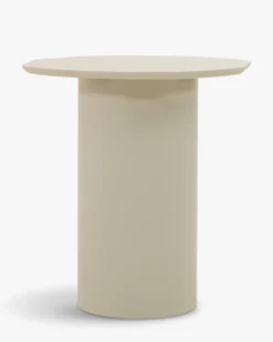 Table d'appoint, Beige argile, H50 Esther