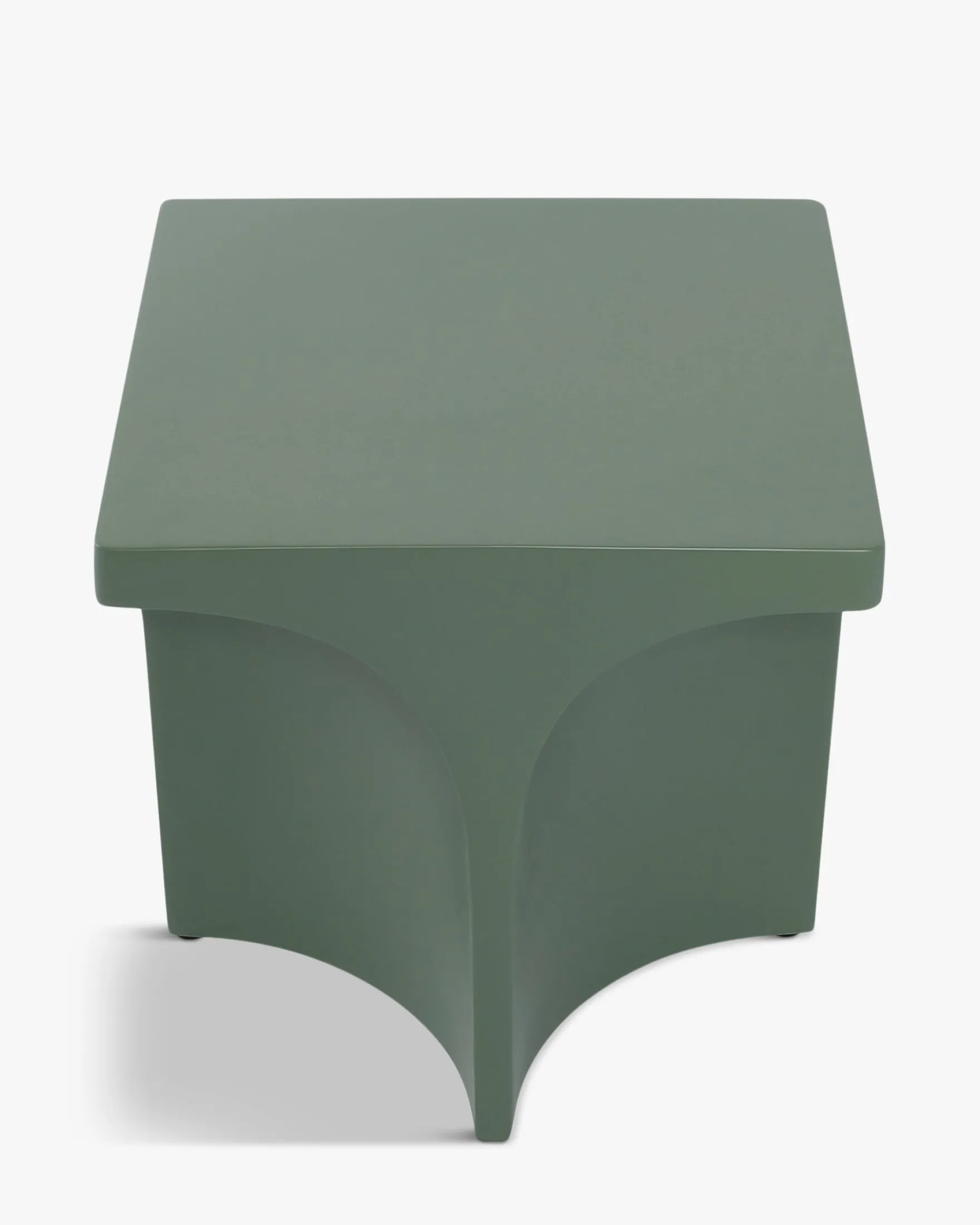 Table d'appoint intérieur/extérieur, Vert eucalyptus, H40 Hydra