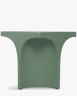 Table d'appoint intérieur/extérieur, Vert eucalyptus, H40 Hydra