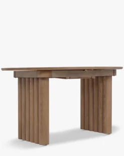 Table extensible, pour 4-6 personnes, Bois teinte noyer, L150-190 Sherwood