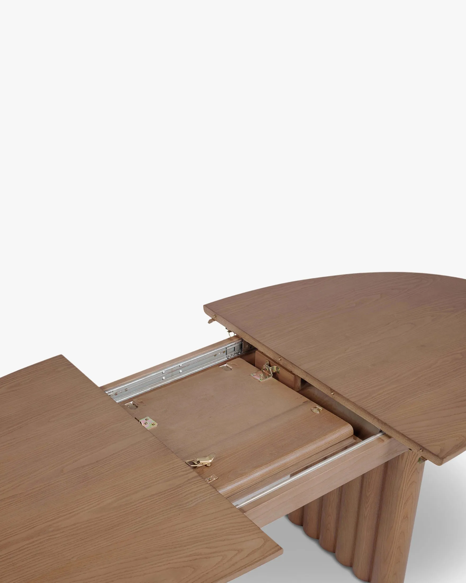 Table extensible, pour 4-6 personnes, Bois teinte noyer, L150-190 Sherwood