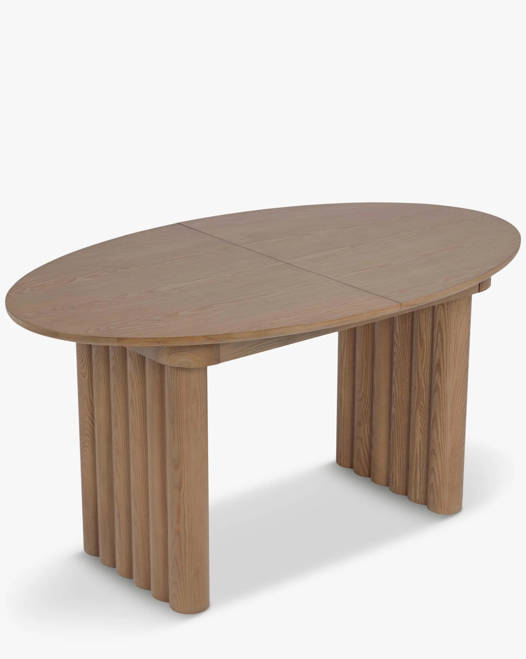 Table extensible, pour 4-6 personnes, Bois teinte noyer, L150-190 Sherwood