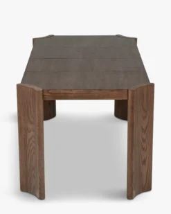 Table à manger extensible, pour 4-6 personnes, Bois teinté noyer, L100-180 Mirage