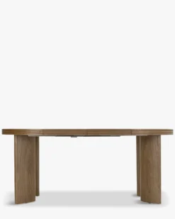 Table à manger extensible, pour 4-8 personnes, Bois noyer, L100-180 Mira