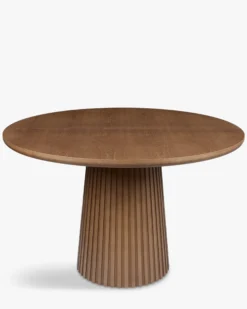 Table à manger extensible, pour 4-6 personnes, Bois noyer, L120-160 Tamia