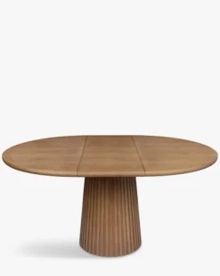 Table à manger extensible, pour 4-6 personnes, Bois noyer, L120-160 Tamia
