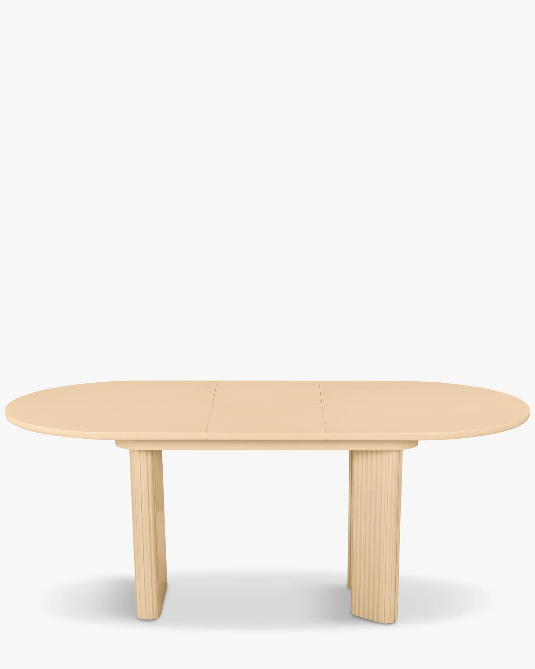 Table à manger extensible, pour 4-6 personnes, Bois beige, L150-190 Adriano