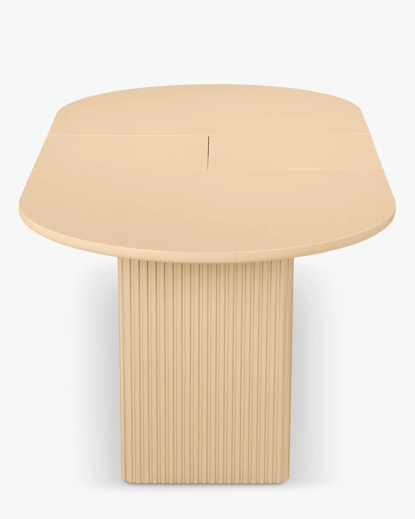 Table à manger extensible, pour 4-6 personnes, Bois beige, L150-190 Adriano