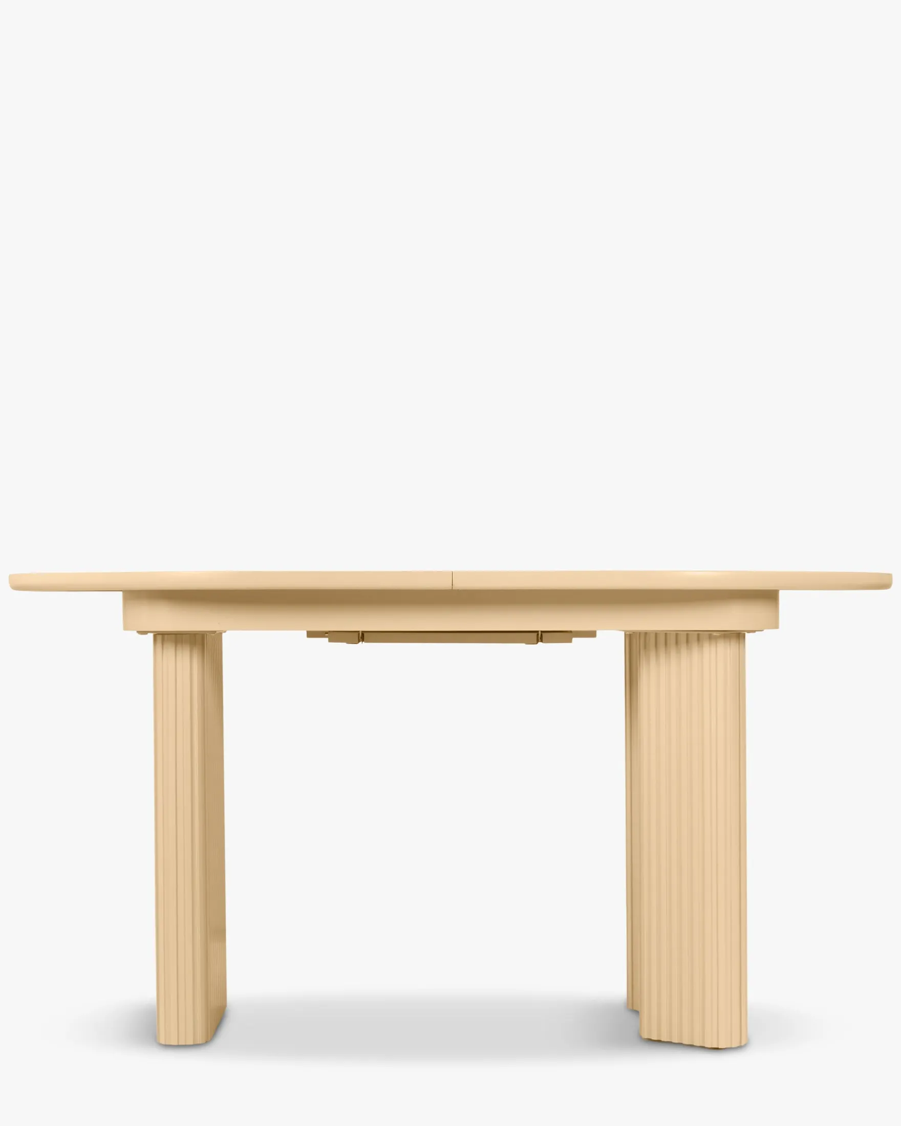 Table à manger extensible, pour 4-6 personnes, Bois beige, L150-190 Adriano