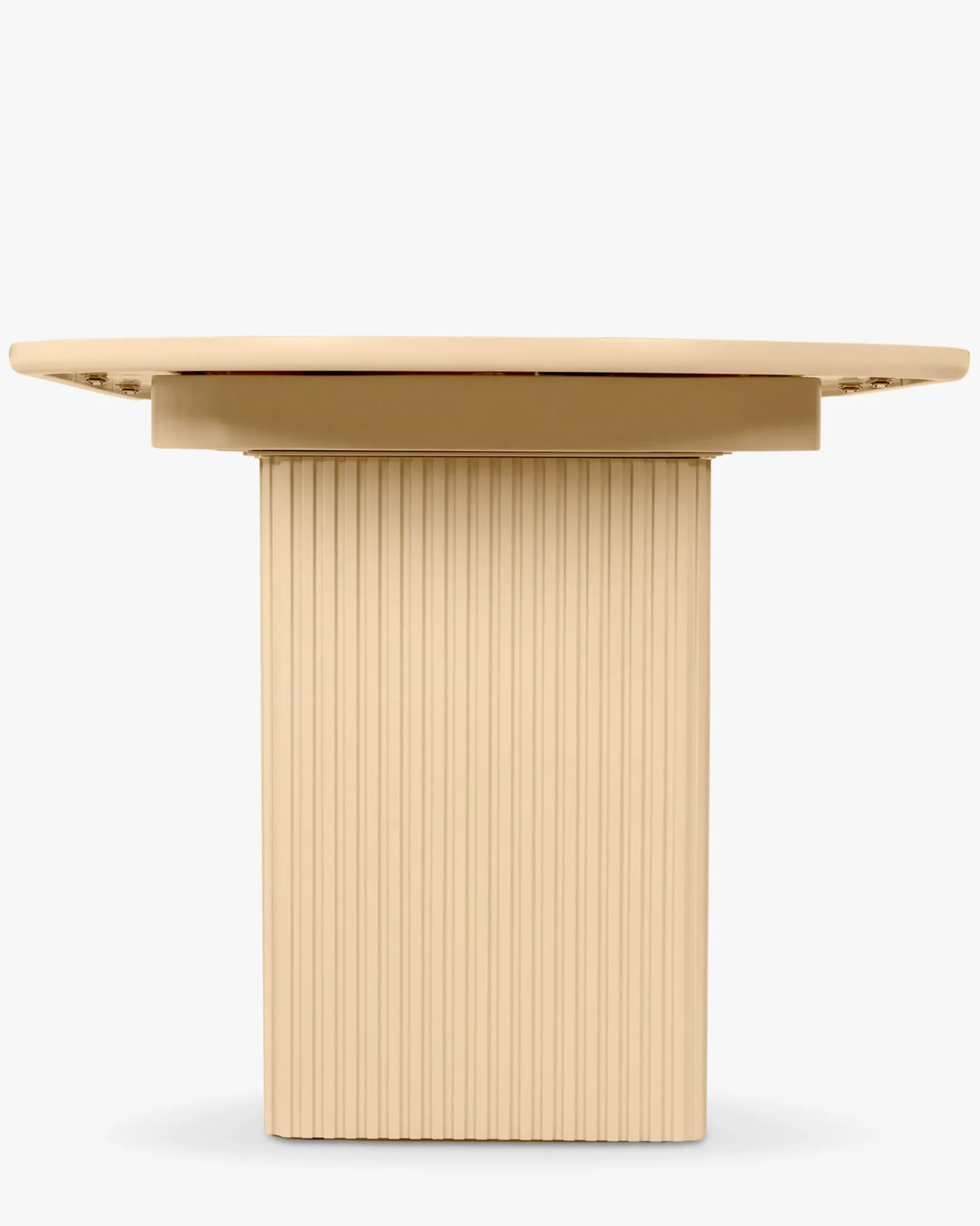 Table à manger extensible, pour 4-6 personnes, Bois beige, L150-190 Adriano