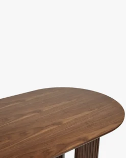 Table à manger, pour 4 personnes, Bois de noyer veiné, L150 Adriano