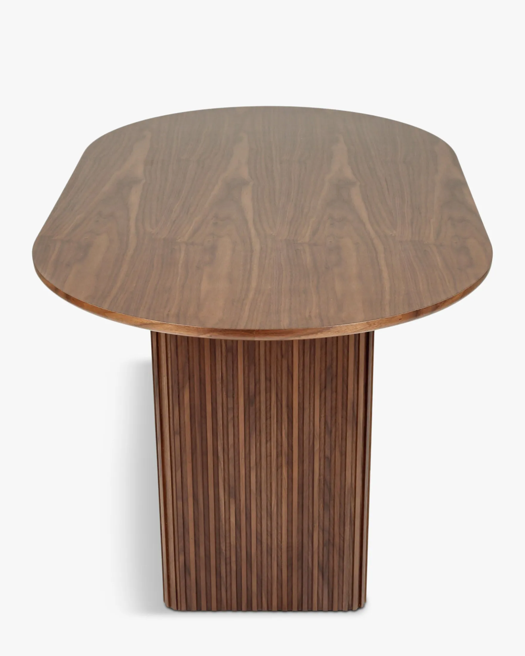 Table à manger, pour 4 personnes, Bois de noyer veiné, L150 Adriano
