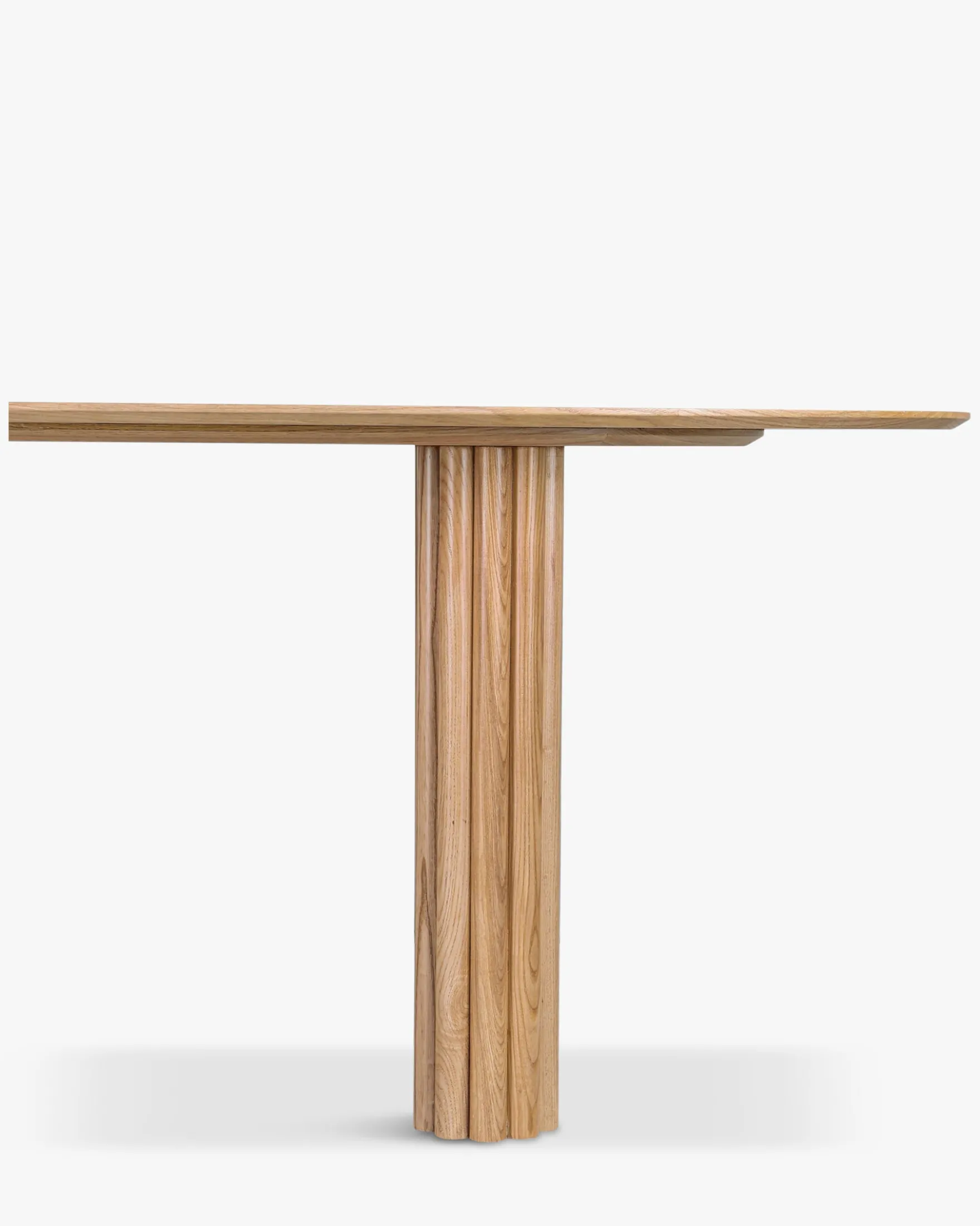 Table à manger, pour 6 personnes, Bois de chêne veiné, L180 Goya