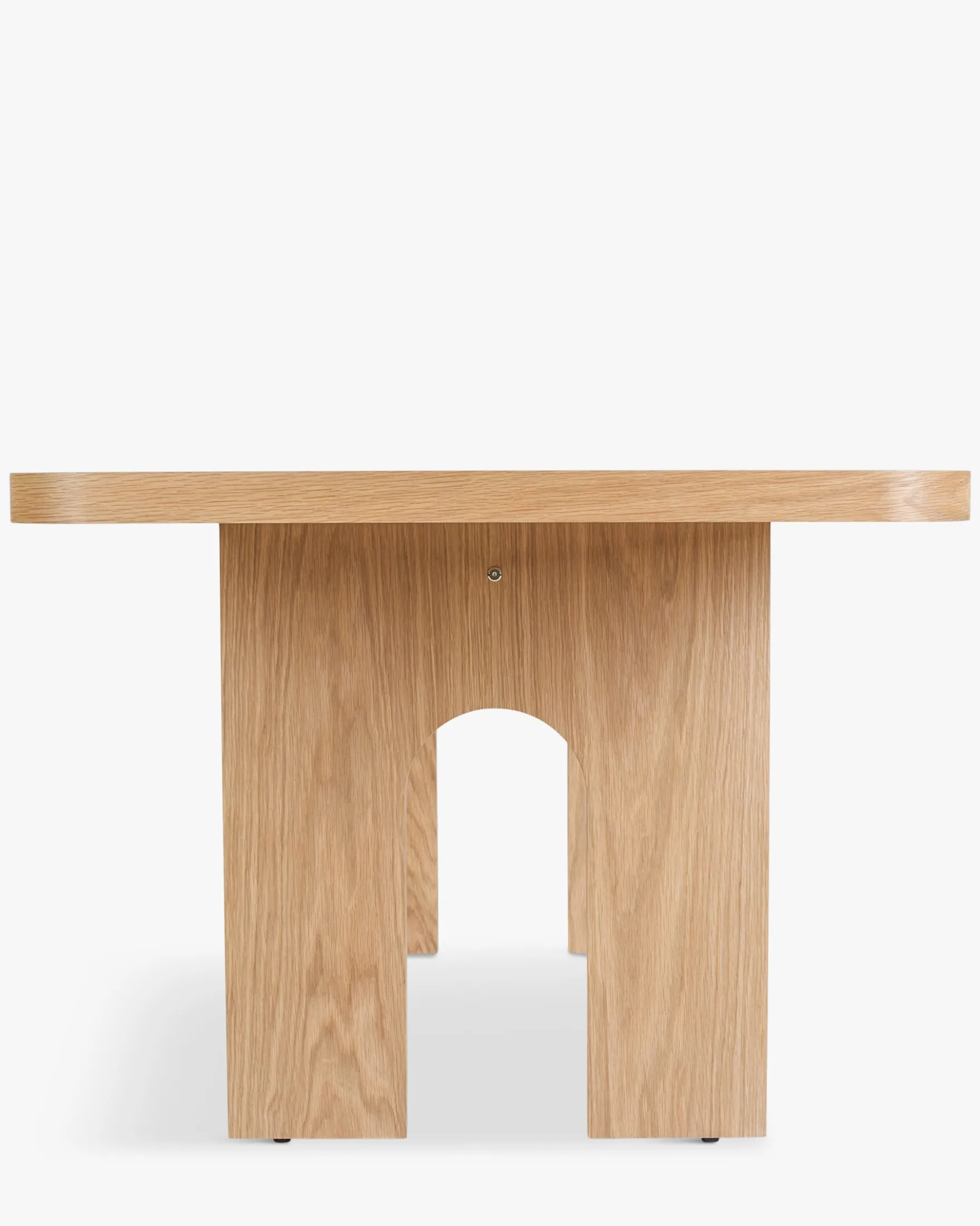 Table à manger, pour 8 personnes, bois de chêne naturel, L220 Danbury
