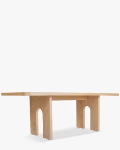 Table à manger, pour 8 personnes, bois de chêne naturel, L220 Danbury