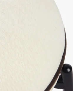 Tabouret de bar, Blanc écru texturé, H71 Arty