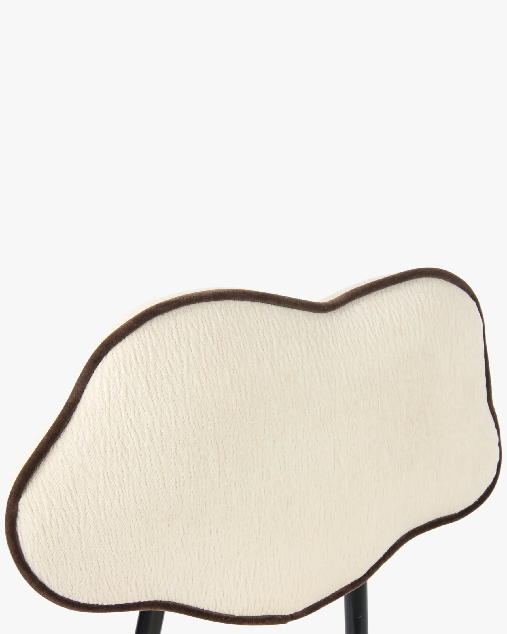 Tabouret de bar, Blanc écru texturé, H71 Arty
