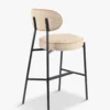 Tabouret de bar, Jaune moucheté, H71 Milo