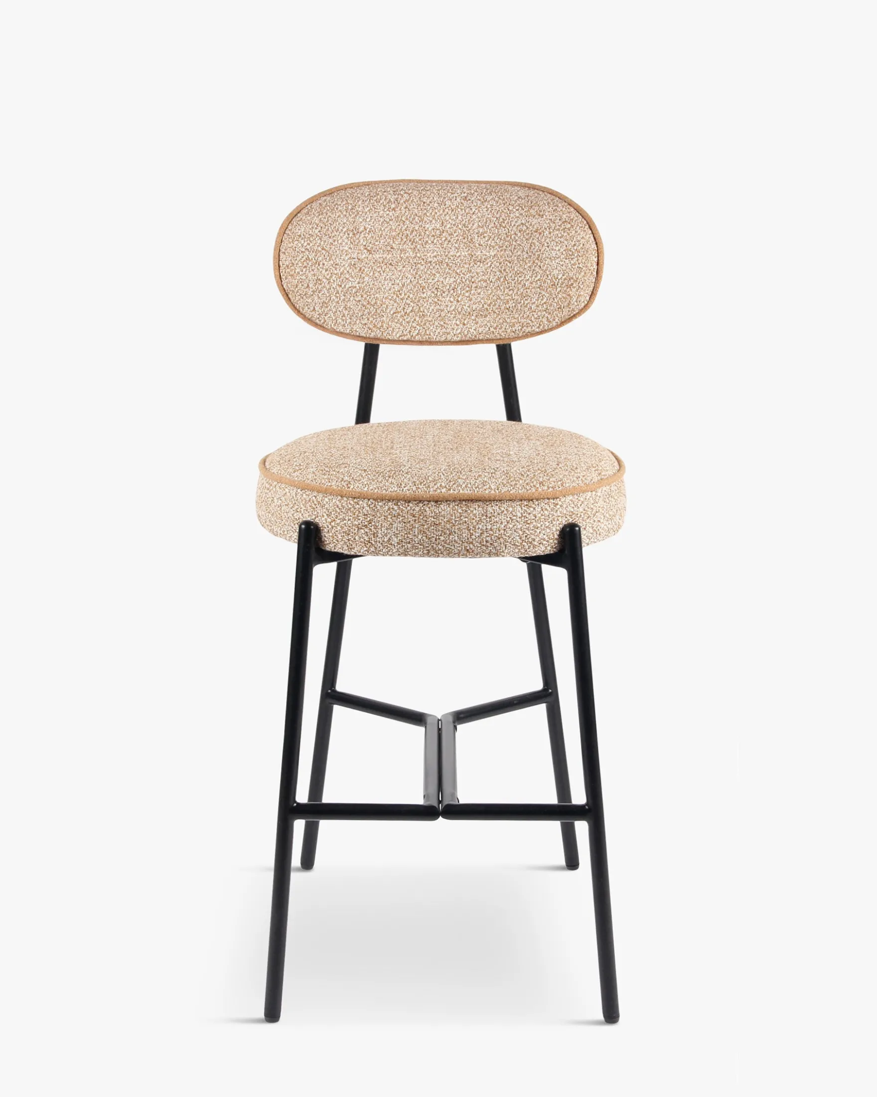 Tabouret de bar, Jaune moucheté, H71 Milo
