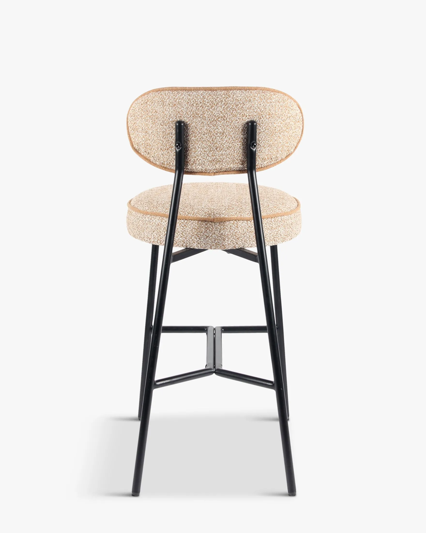 Tabouret de bar, Jaune moucheté, H71 Milo