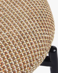 Tabouret de bar, Tweed jaune miami, H71 Arty