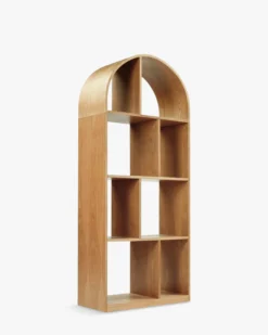 Étagère & bibliothèque, Bois de frêne blond, H190 Billie