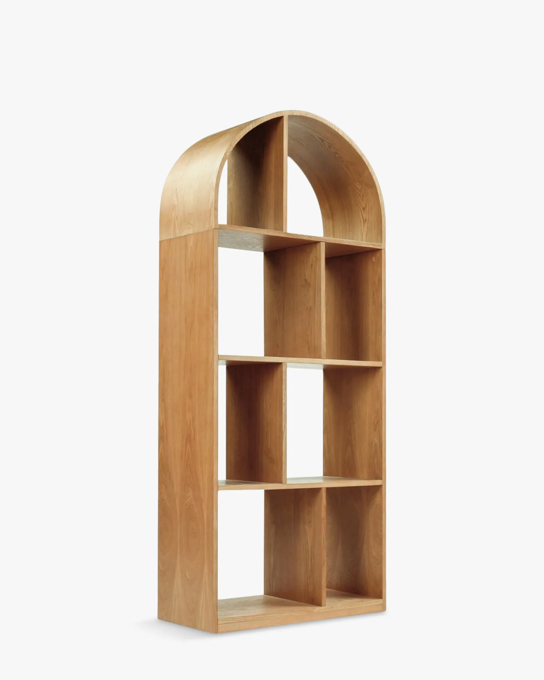 Étagère & bibliothèque, Bois de frêne blond, H190 Billie
