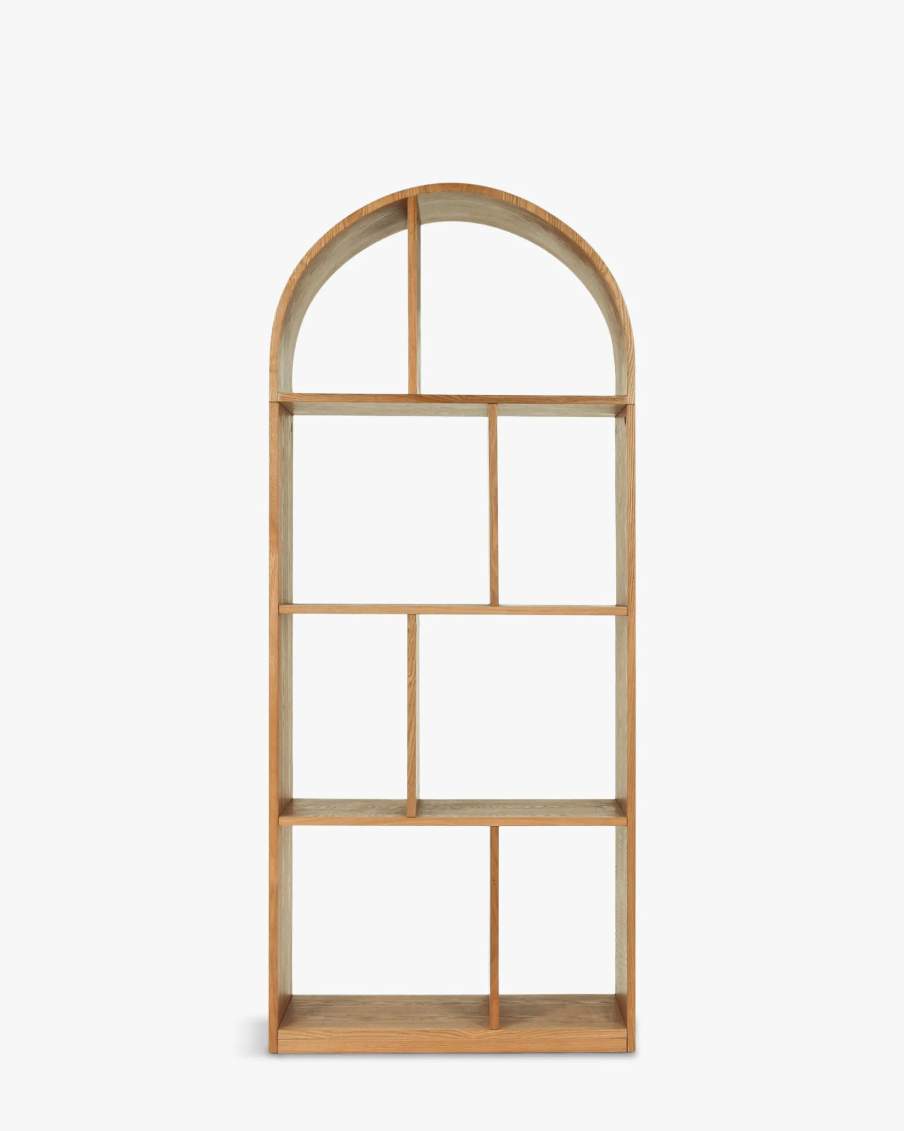 Étagère & bibliothèque, Bois de frêne blond, H190 Billie