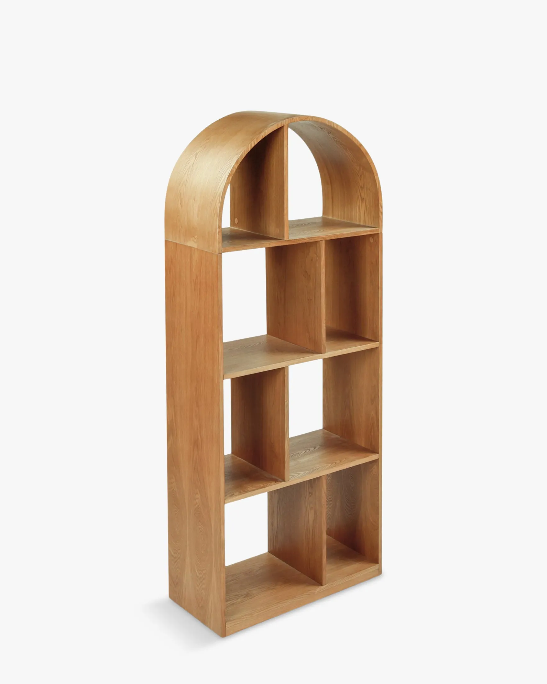 Étagère & bibliothèque, Bois de frêne blond, H190 Billie