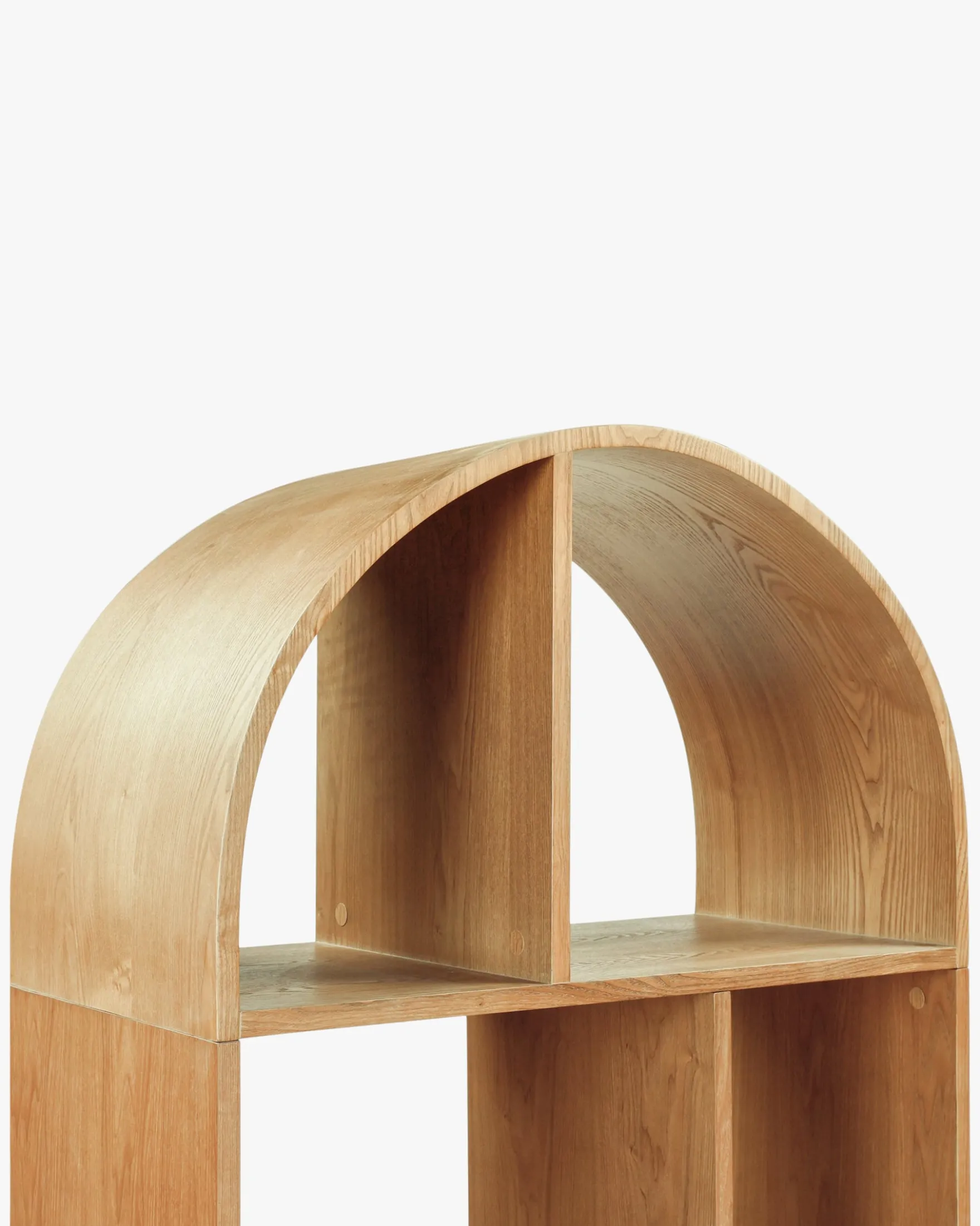 Étagère & bibliothèque, Bois de frêne blond, H190 Billie
