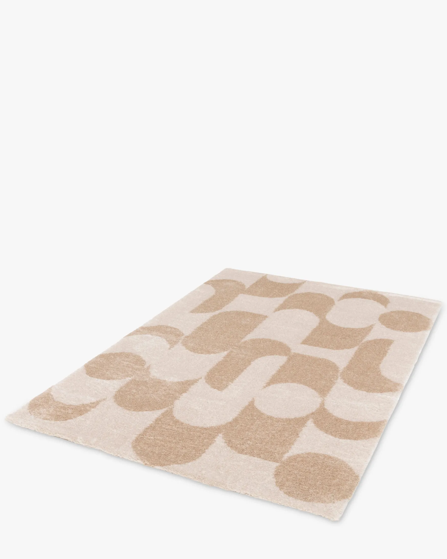 Tapis, Beige minéral, Brun léger, 160x230 Nolia
