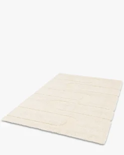 Tapis, Blanc beige, 160x230 Ammara