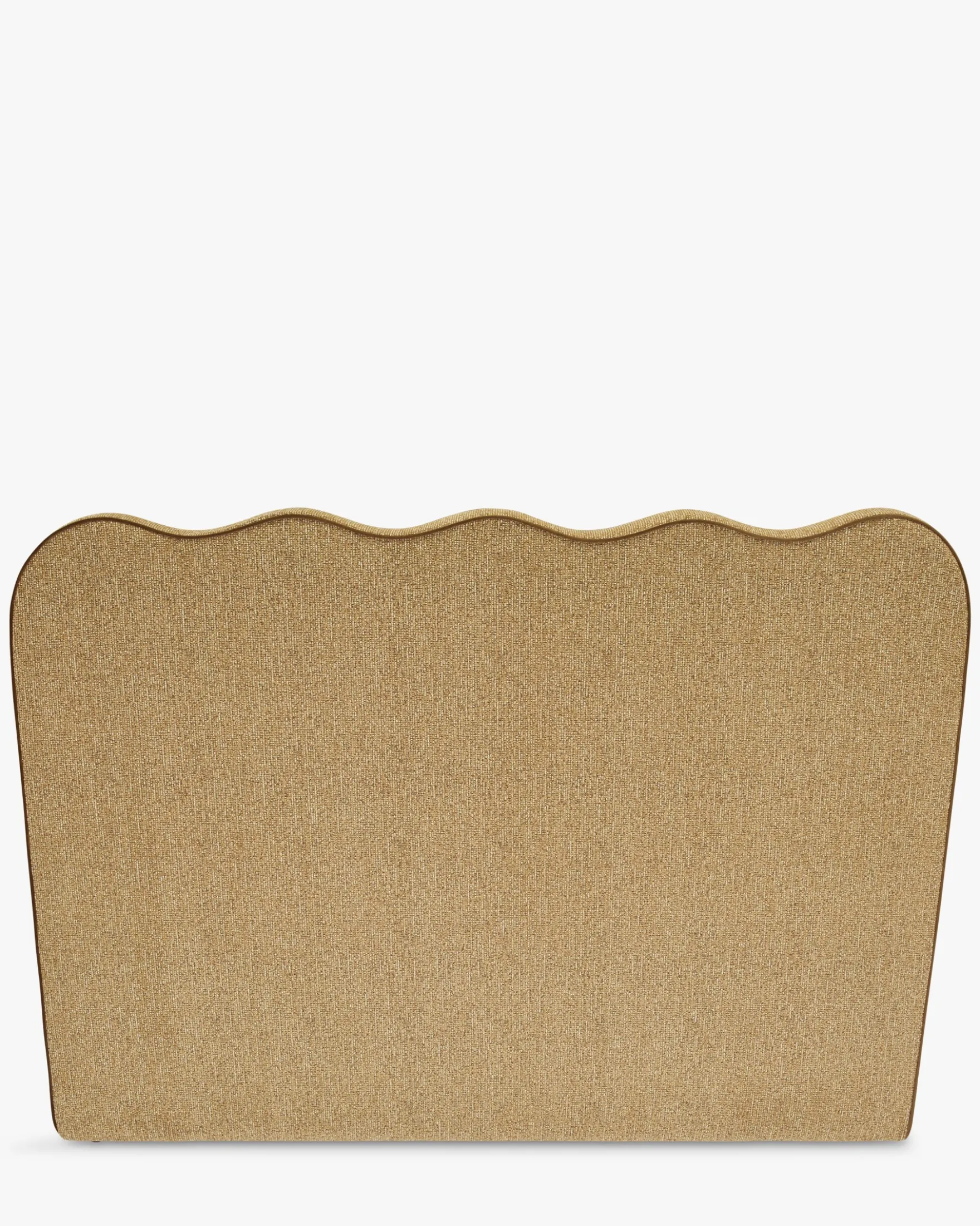 Tête de lit, Tweed marron chêne, L180 Atlante