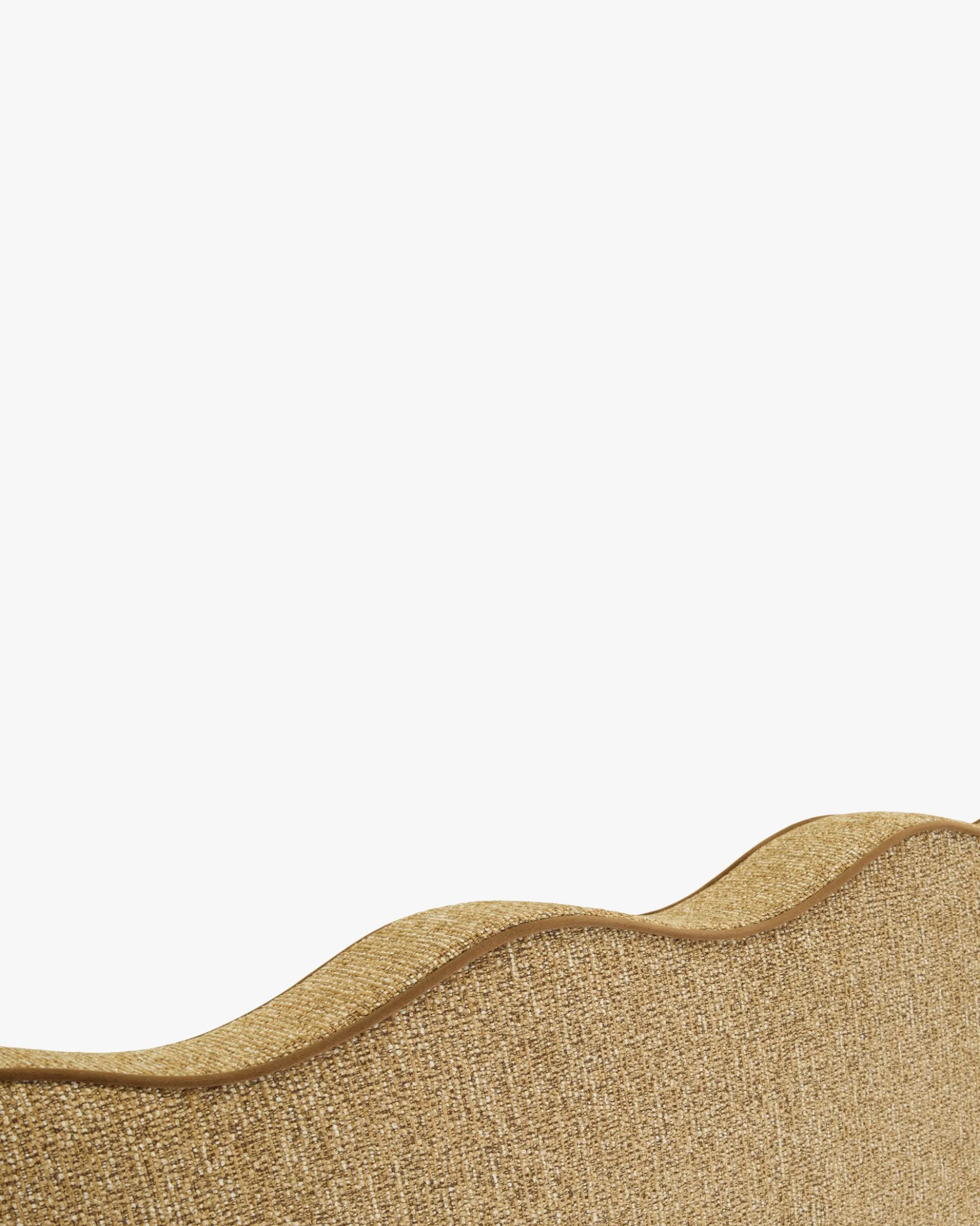 Tête de lit, Tweed marron chêne, L180 Atlante