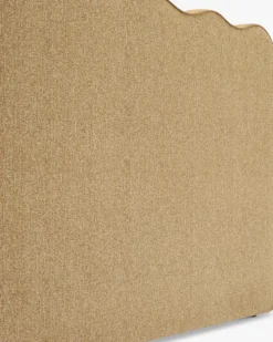Tête de lit, Tweed marron chêne, L180 Atlante