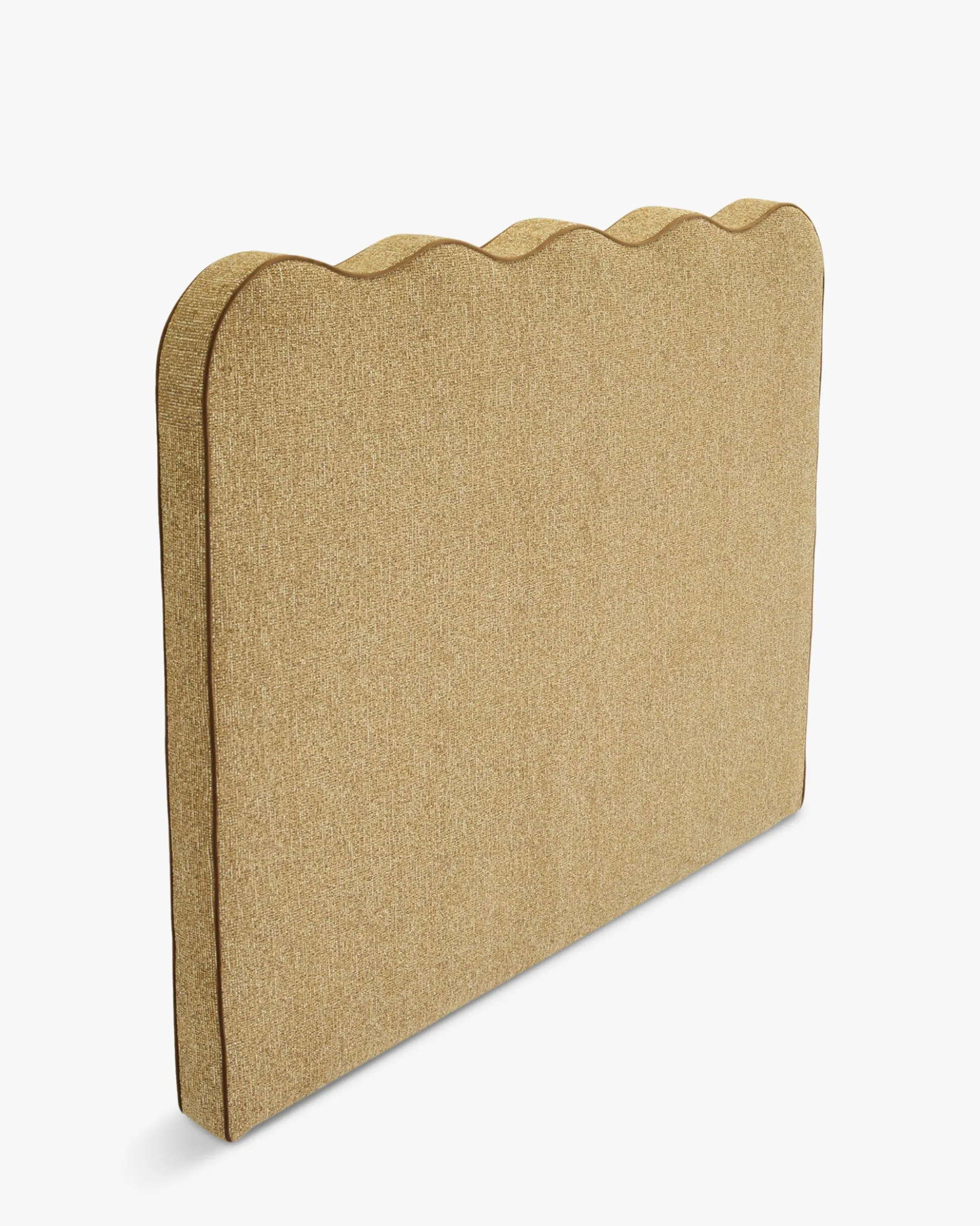Tête de lit, Tweed marron chêne, L160 Atlante