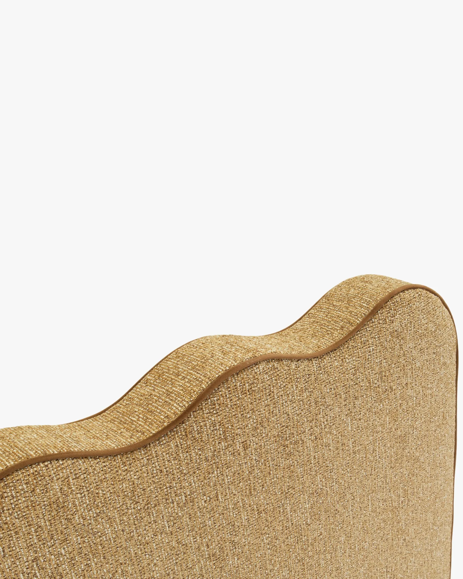 Tête de lit, Tweed marron chêne, L160 Atlante
