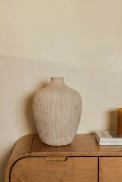 Vase, Handmade made in Portugal, H26 Benedita